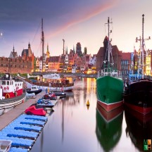 Tranh dán tường phong cảnh hà nội đẹp LA - 078